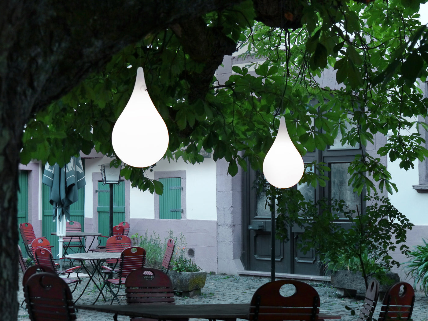LIQUID LIGHT Pendelleuchte Outdoor DROP-2-IP44