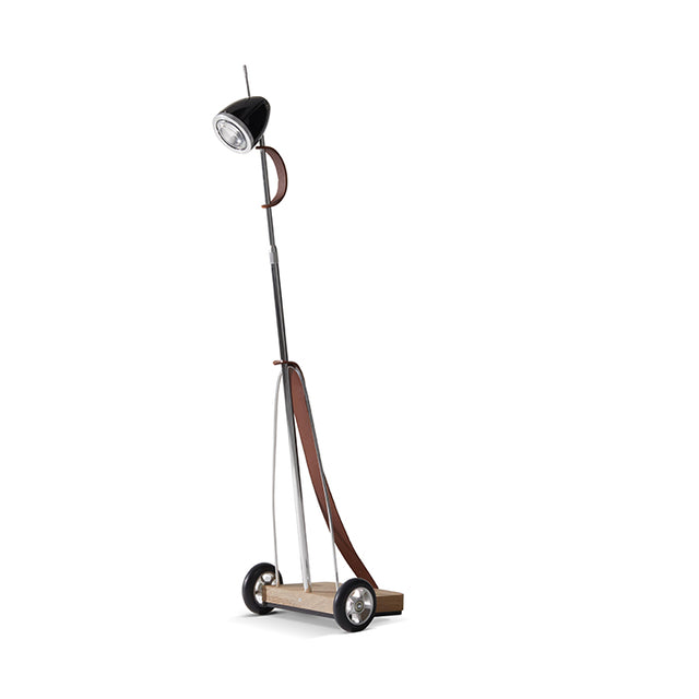 JULES VERNE - Mobile floor lamp with Ylux lamp