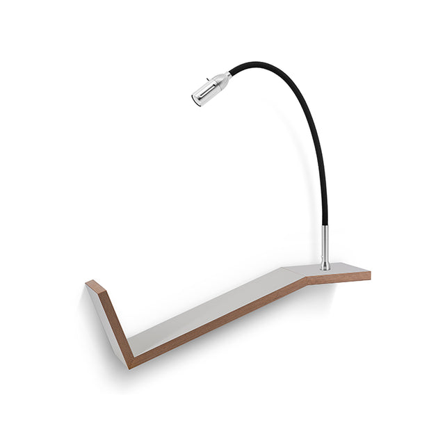 KIPPLING - Wall shelf with Zeus lamp